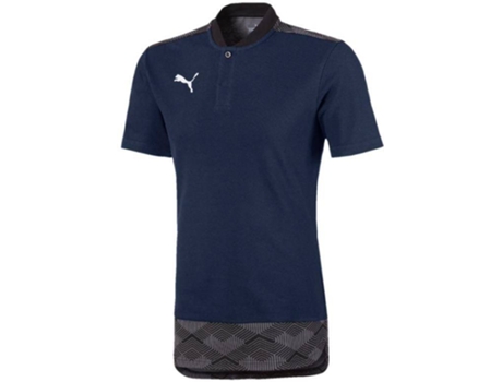 Polo PUMA Casual 21 Algodón Hombre (S - Azul)