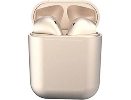 Auriculares Bluetooth True Wireless KLACK InPods 12 (In Ear - Micrófono - Rosa)
