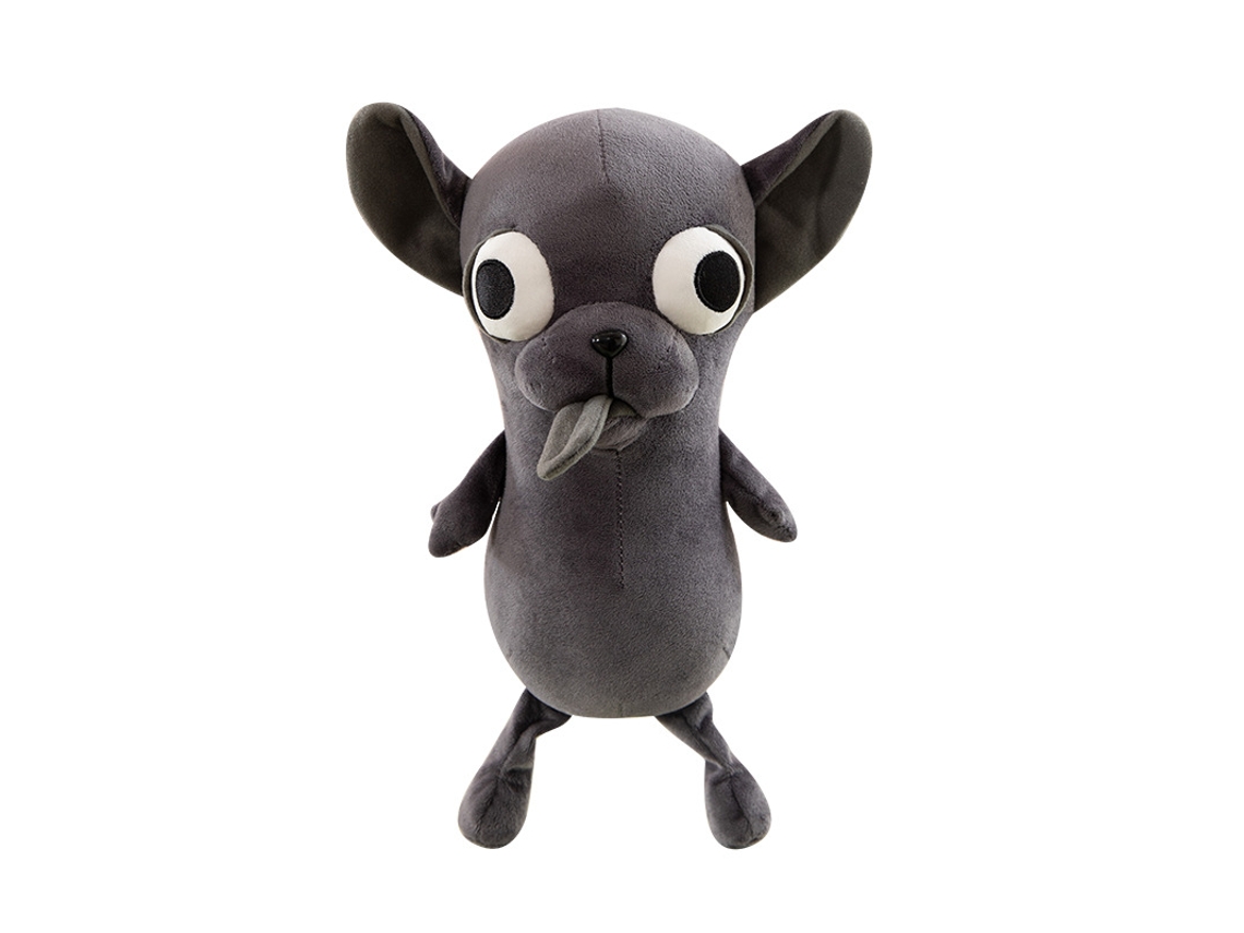 Muñeco de peluche de chihuahua de 38 cm con colgante de perro. Marca no disponible.