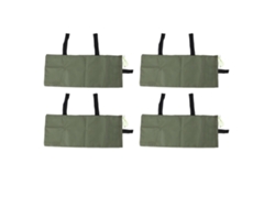 4 Sacos De Arena Para Barrera Contra Inundaciones, Lona Oxford 600d Engrosada, Prevención Y Control.