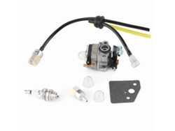 Kit De Carburador Con Manguera De Combustible Para Cultivador Little Wonder Mantis Gx31 Gx22 Fg100 16100-zm5-80