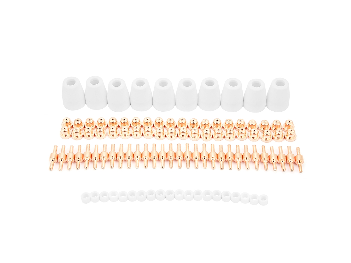 100 Consumibles Para Antorchas De Corte Por Plasma Pt-31 Lg-40 40a De 12 Mm Esab/l-tec Jasic Riland