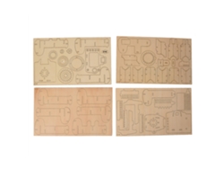 Juguete De Rompecabezas 3d De Madera En Forma De Cámara Para Niños, Juguete Educativo De Rompecabezas