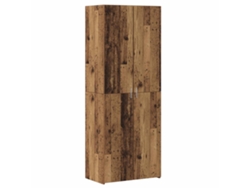 Maison Exclusive - Aparador Alto 2 Pcs Madera Vieja 70 X 42,5 X 185 Cm