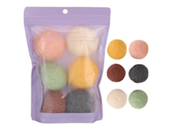 Esponja facial de konjac para limpieza de poros y exfoliación