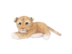 Muñeco De Peluche Suave De Imitación De Animal Salvaje, Colección De Leones Para Sala De Estar Y Dormitorio.