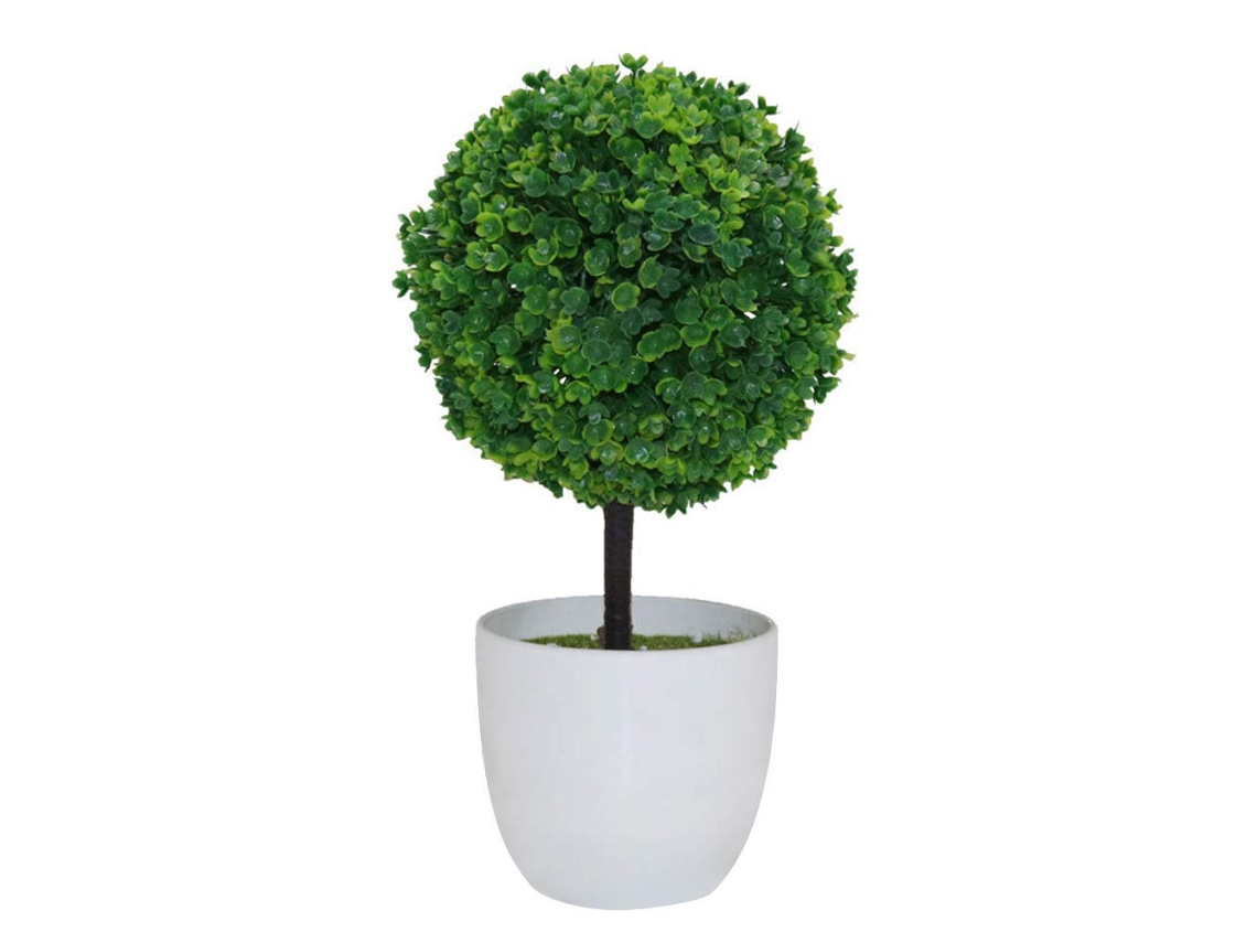 Planta artificial en maceta, baile de moda, topiario, bonsái falso, decoración del hogar