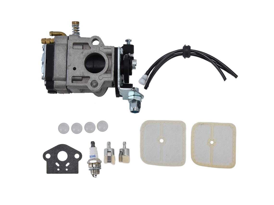 Kit de filtro de aire, cebador y carburador para cortacésped Echo Srm260