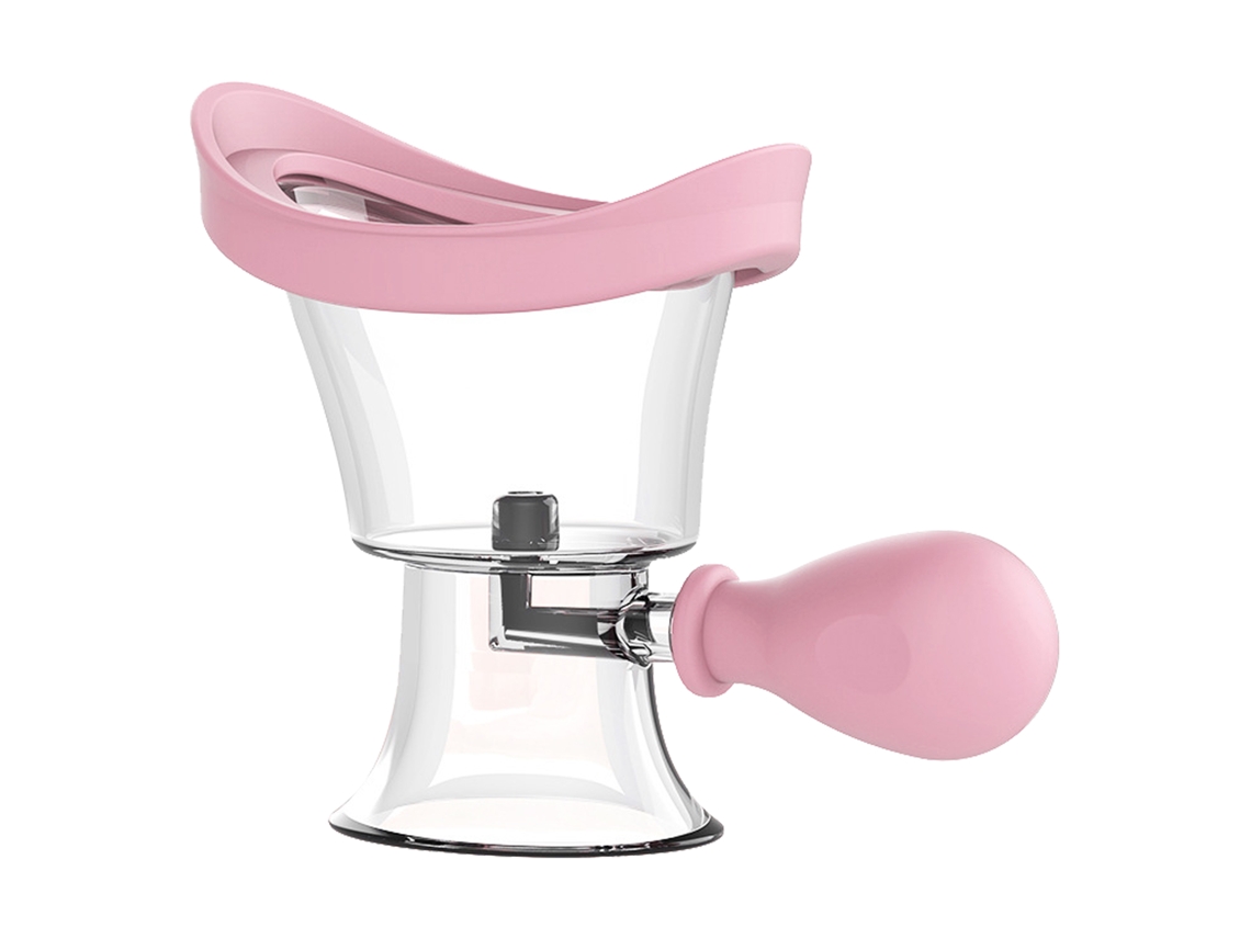 Vaso Lavaojos De Silicona Con Presión Manual, Color Rosa, Herramienta De Limpieza Ergonómica