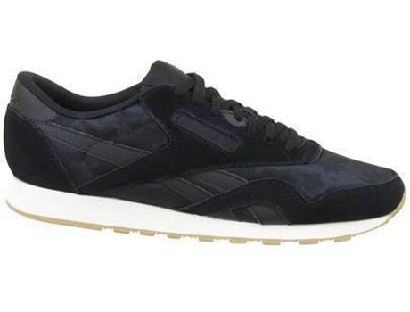 Zapatillas REEBOK CL Nylon SG Hombre (37.5 - Negro)