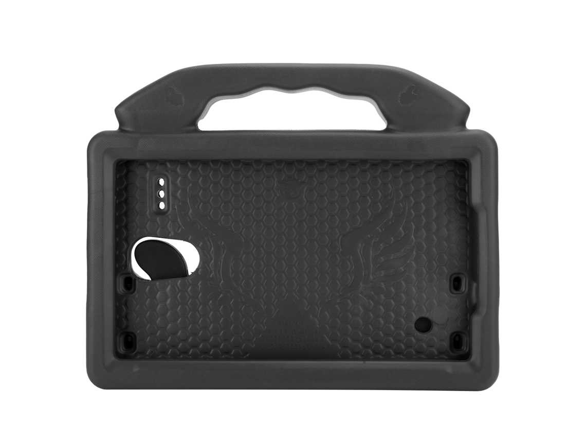 Funda protectora de EVA a prueba de golpes para tableta, equipo de protección para computadora, color negro y dorado claro