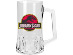 Caneca de Cristal Jurassic Park Logo 500 Ml