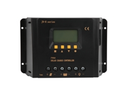 Controlador de carga solar PWM Jn R 12/24v 40a con identificación automática