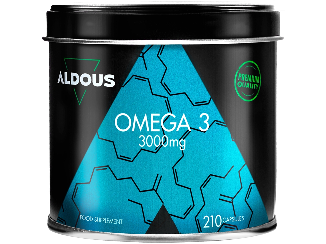 Aceite de Pescado 3000 mg | 210 cápsulas blandas | Aldous ALDOUS LABS Omega 3