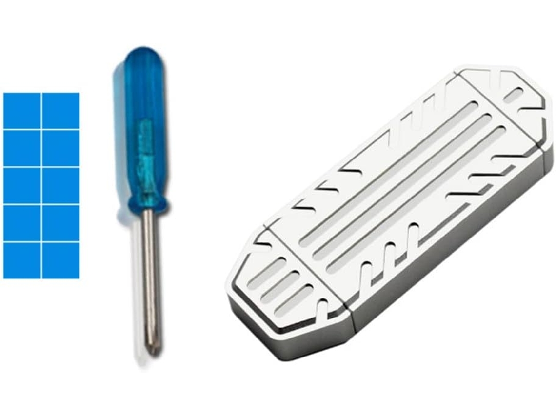 Carcasa Para Ssd M.2 Nvme, Velocidad De 10 Gbps, Control Maestro Jms583, Usb Tipo C Dual