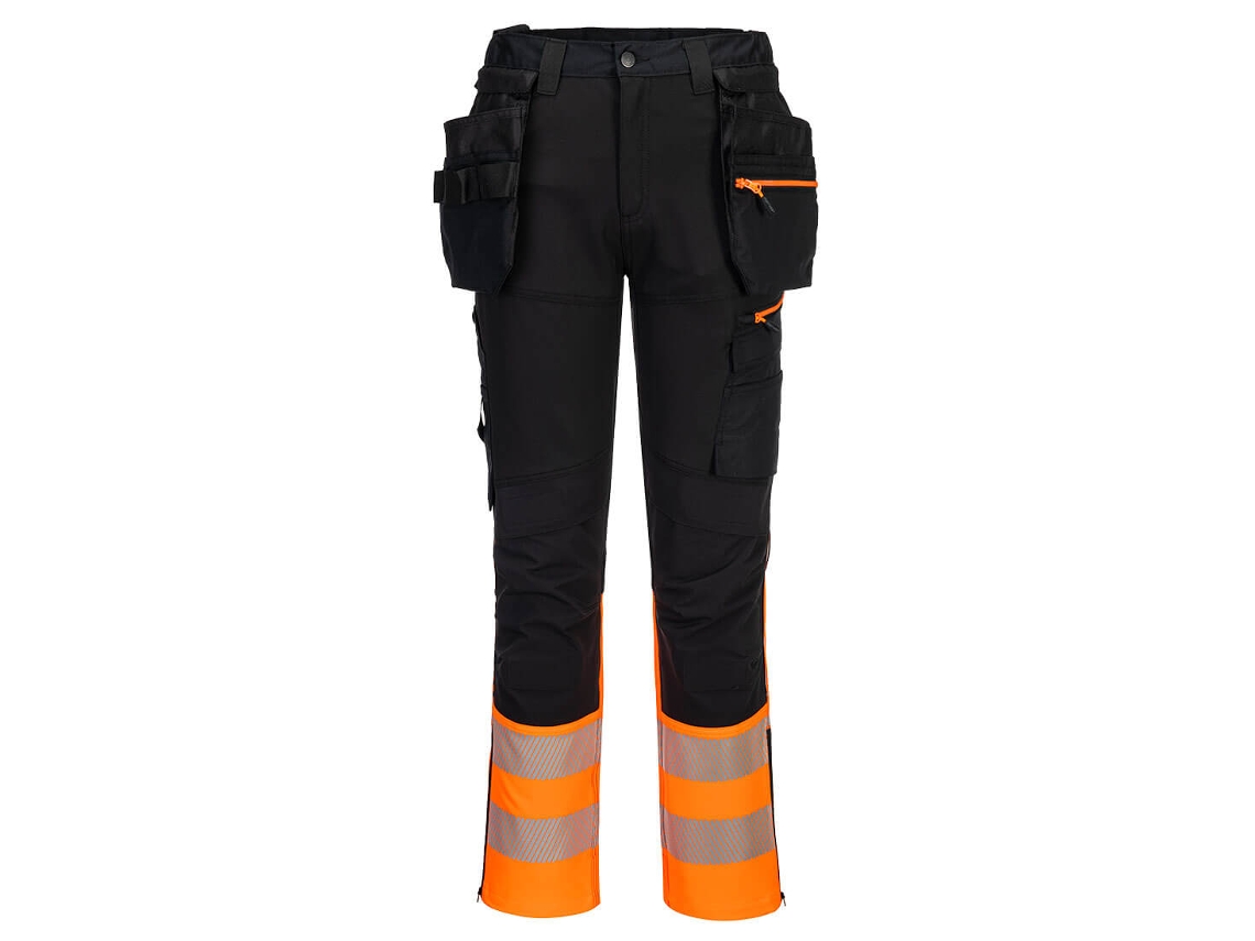 Pantalón Dx4 Hi-vis Detachable Holster Pocket Craft Amarillo Negro / 34