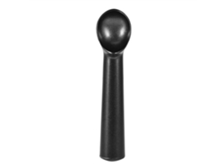 Cuchara de helado de metal portátil - Antiadherente (negro mate) RNEMITERY