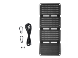 Panel Solar De 10 W Con Puerto Usb Integrado, Fabricado En Silicio Monocristalino Impermeable, Plegable Y Portátil, Para Teléfonos Móviles, Cámaras Y Tabletas.