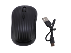 Ratón Inalámbrico Bluetooth De Modo Dual De 2,4 Ghz, Recargable Y Silencioso Con Dpi Ajustable Para Ordenador Portátil.