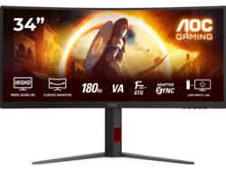 Monitor Gaming AOC CU34G4 (34'' - Wide Quad HD - 0,5 ms)
