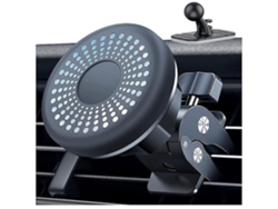 Soporte Carro Magsafe Giratório Placas Yizhood Negro