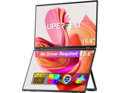 Monitor portátil de doble pantalla Uperfect (15,6" 1080p, sin controladores)