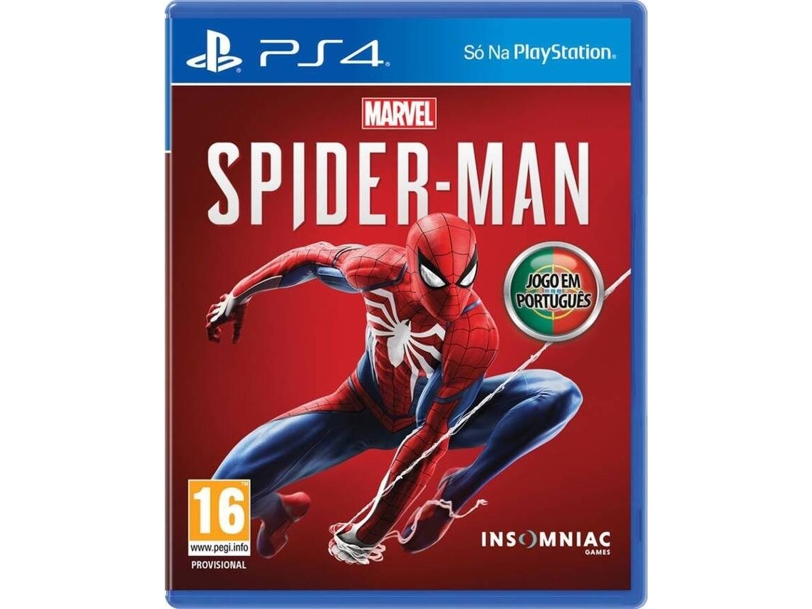 JG.PS4 MARVEL'S SPIDER-MAN EDIÇÃO NORMAL