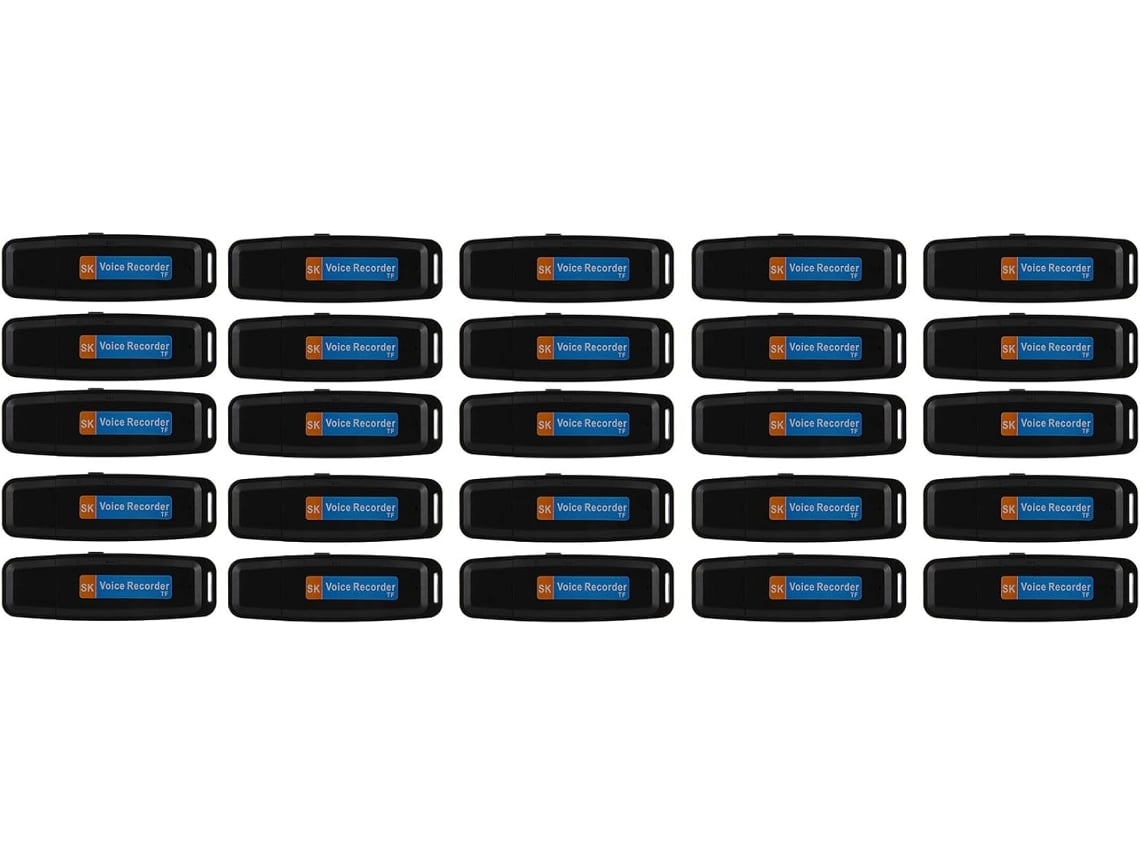 Grabadora De Audio Digital Con Capacidad Para 20 Unidades Mini U Disk Y Usb 3.0.