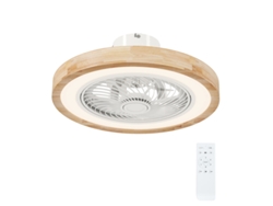 Ventilador De Techo 50 Cm Led Rgb, 6 Vel., Motor Dc