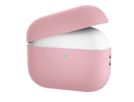 Funda protectora para auriculares, a prueba de golpes, anticaída, de silicona suave, compatible con Bluetooth, para AirPods Pro2 2022, color rosa