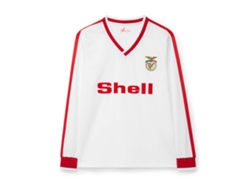 Camiseta Retro Benfica Shell 1986 1987 Sport Lisboa E Benfica
