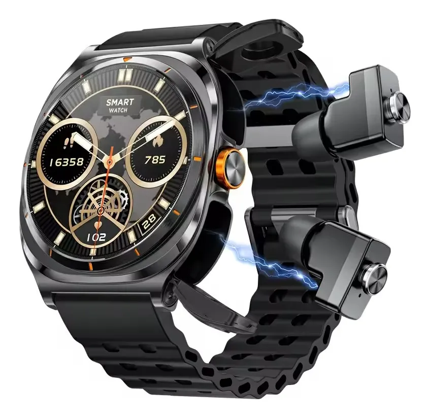 Reloj inteligente dos en uno para hombre con auriculares vayotoy