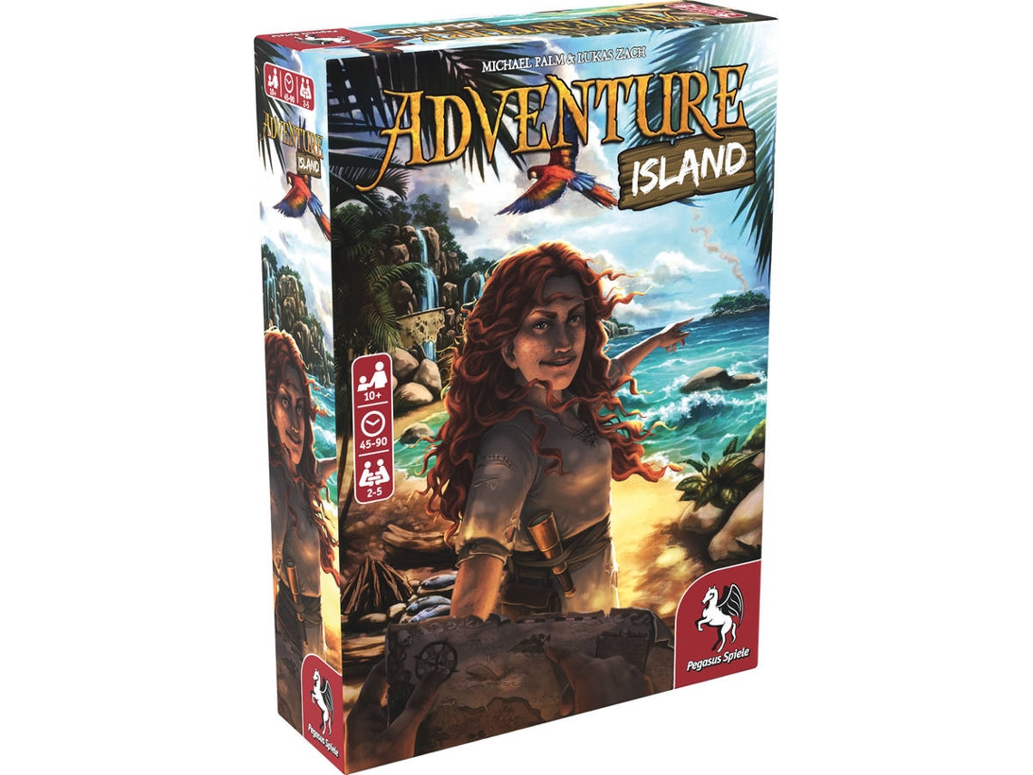 Juego de Mesa PEGASUS SPIELE Adventure Island (Edad Mínima: 10 Años - Dificultad: Intermedio)