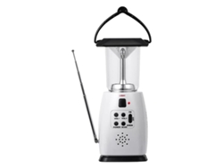 Generador Solar Multifunción Fuente Energía Emergencia 4 En 1 Portátil Radio Fm Lámpara Camping Cargador Móvil