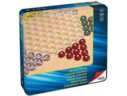 Juego de Mesa CAYRO Chinas de Madera En Caja de Metal (Edad Minima: 6)