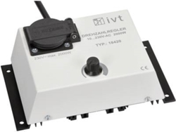 Regulador de voltaje CA Dr 2000, regulador de velocidad de 2000 W, regulador de intensidad IVT (700100)