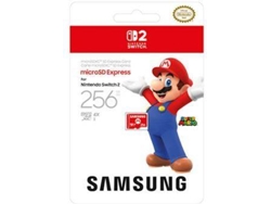 Tarjeta de Memoria SAMSUNG Nintendo Switch 2 Micro SD Express Card (256 GB)