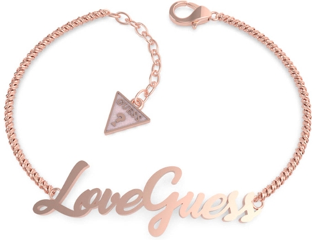 Pulsera GUESS Rosa (Acero Inoxidable - 14.6 cm)