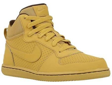 Zapatillas NIKE Court Borough Mid Niños (31.5 - Marrón)