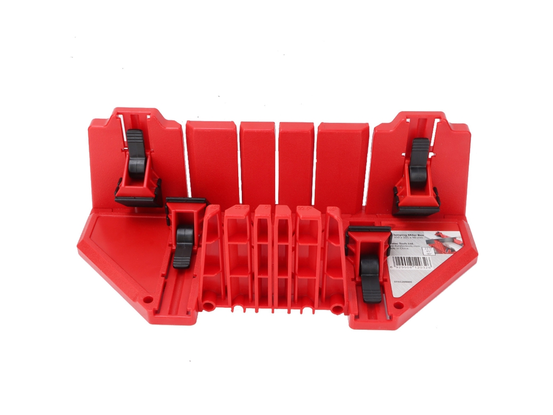 Caja Para Sierra Ingletadora Con Guía De 22,5/45/90 Grados Para Cortar Madera Y Yeso.