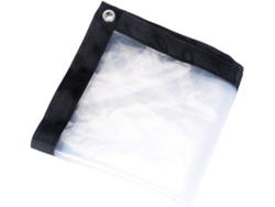 Lona Impermeable Transparente De 1 M, Lona Protectora Resistente Al Agua,