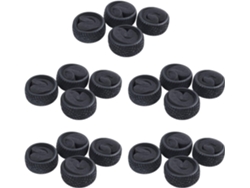 Neumáticos De Carreras De Goma De Alto Rendimiento Para Coches Rc 1/10 En Carretera, Modelo 8001 Con Esponja, 20 Unidades.