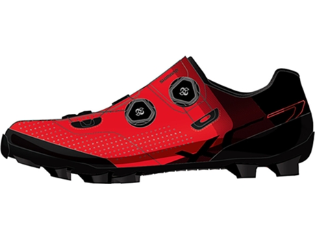 Zapatillas SHIMANO zapatilla h-xc702 Rojo de Ciclismo (S)