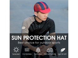 Gorra De Ciclismo Ultraligera Para Adultos, Para Debajo Del Casco, Transpirable, Resistente Al Sol, Para Verano