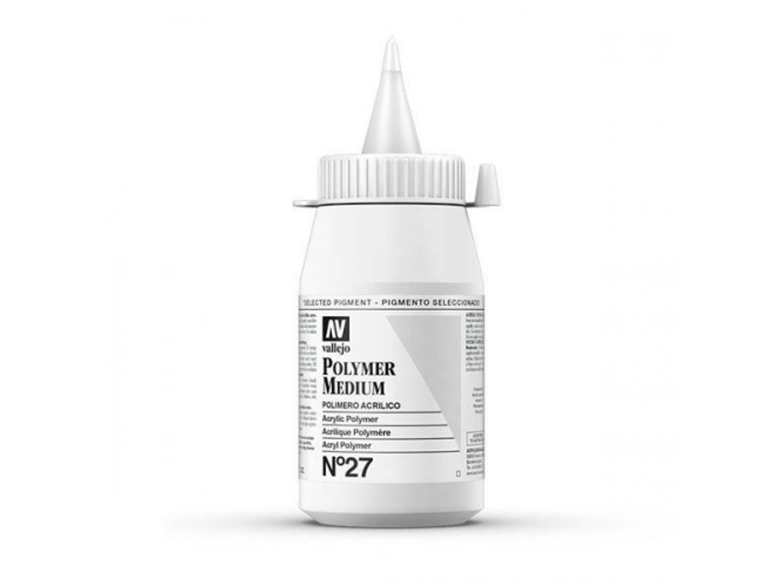 Pintura Acrilica Vallejo Studio 500 Ml (27 Primal Medium (Polim. Acrilico))