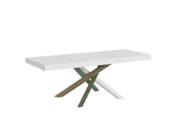 Mesa extensible 90x160/264 cm Volantis Premium Fresno Blanco estructura multicolor 4/A ITAMOBY