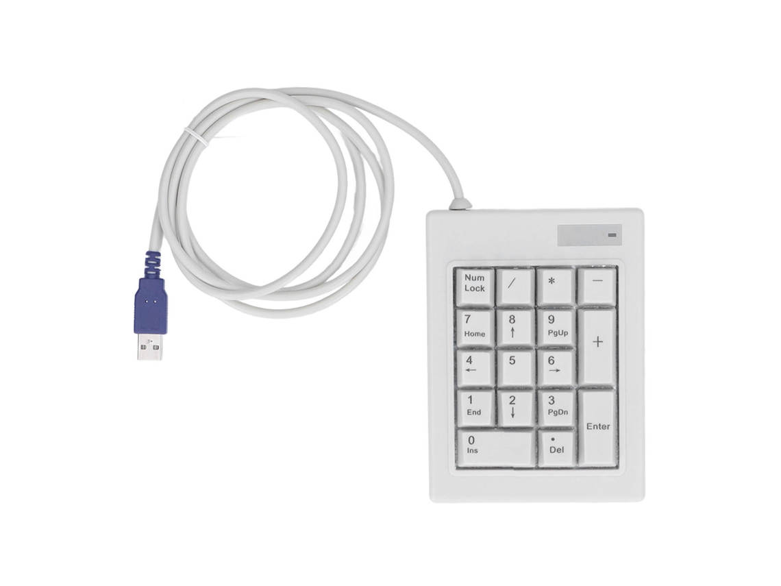 Baoj-2026teclado Numérico Mecánico 17 Teclas Switch Lineal Usb Cable Resistente A Salpicaduras Para Portátil Pc Escritorio