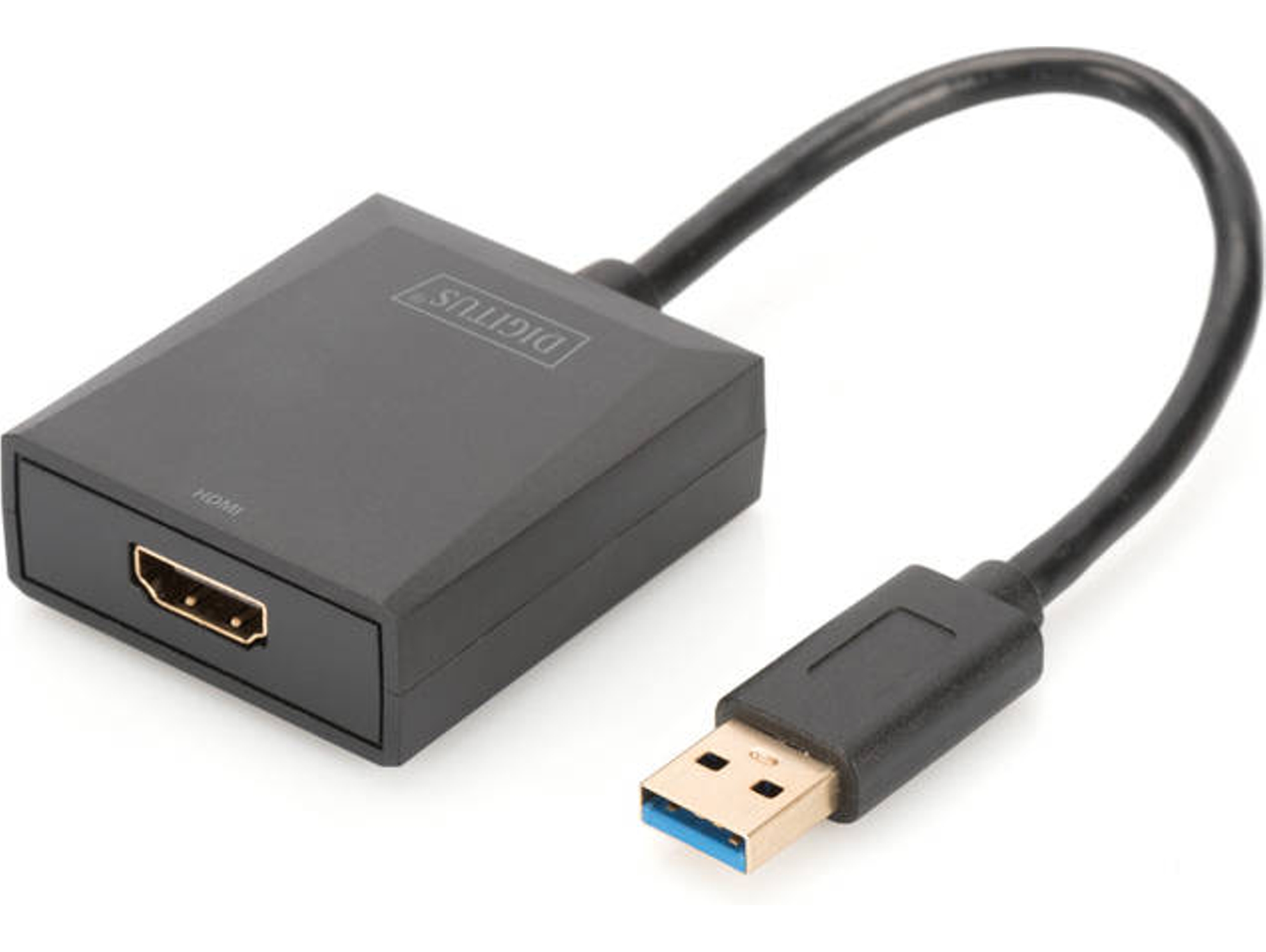 Cable HDMI DIGITUS (USB 3.0 - HDMI - Negro)