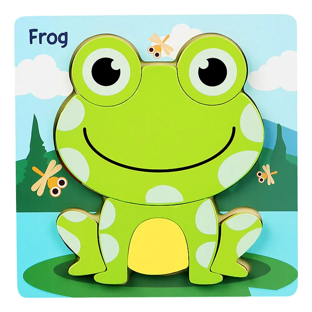 Nuevos rompecabezas de madera para niños pequeños, The vayotoy Puzzle
