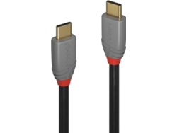 Cable de Datos LINDY (USB-C - 1 m - Negro)